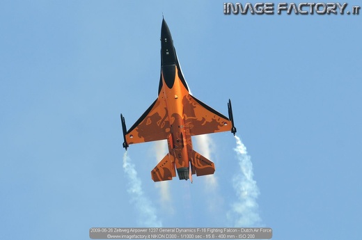 2009-06-26 Zeltweg Airpower 1237 General Dynamics F-16 Fighting Falcon - Dutch Air Force